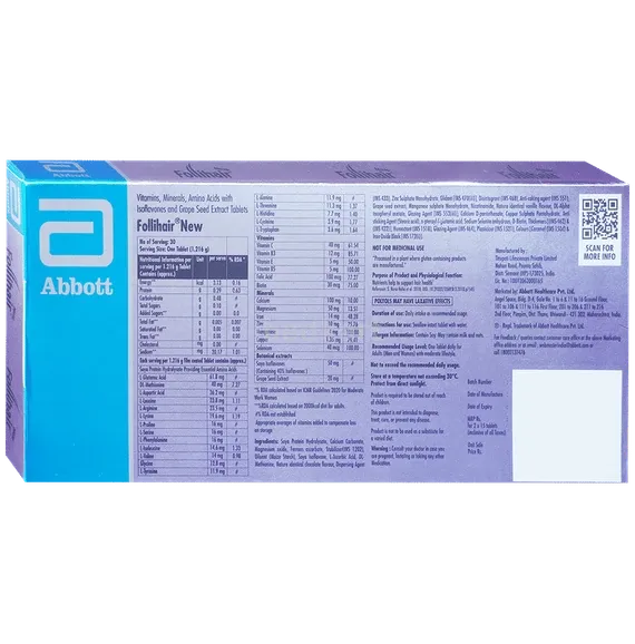 follihair new tablet 15's